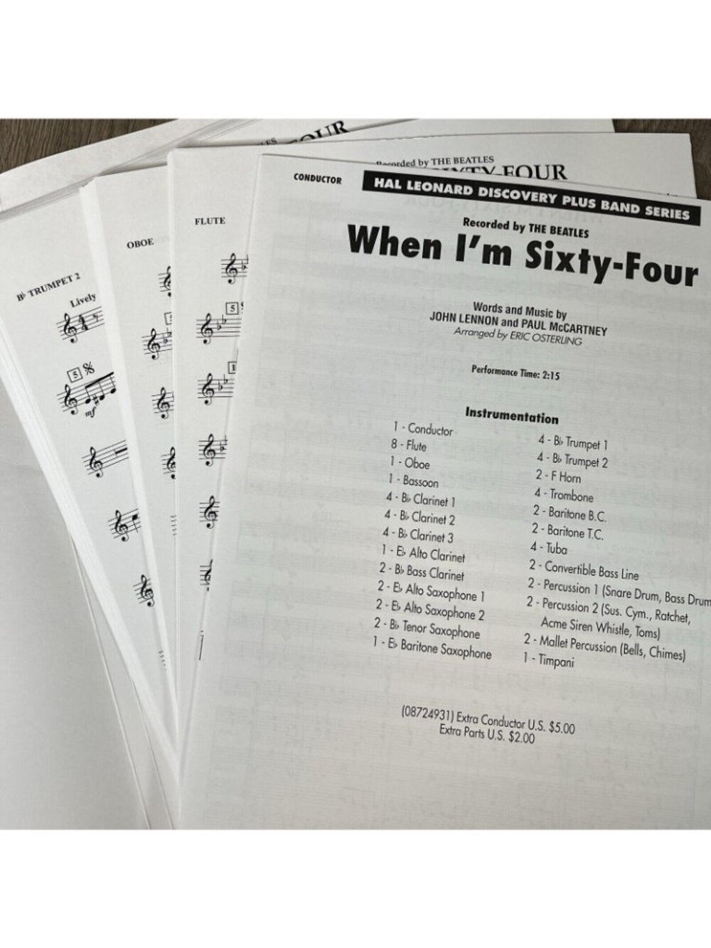 When I'm 64 - Discovery Plus Level 2 arranged by Eric Osterling Hal Leonard - Picture 6 of 6